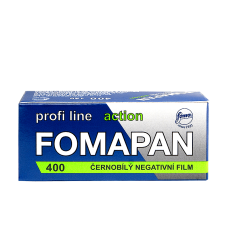 Čiernobielý zvitkový film Fomapan profiline action 400